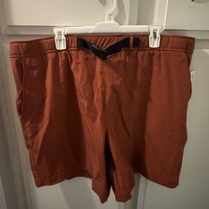 Old Navy Active XXL Rust Orange Quick-Dry Shorts